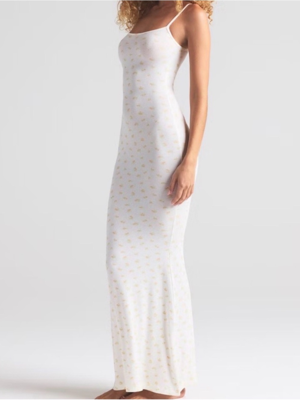 NWT SKIMS Floral Lounge Dress